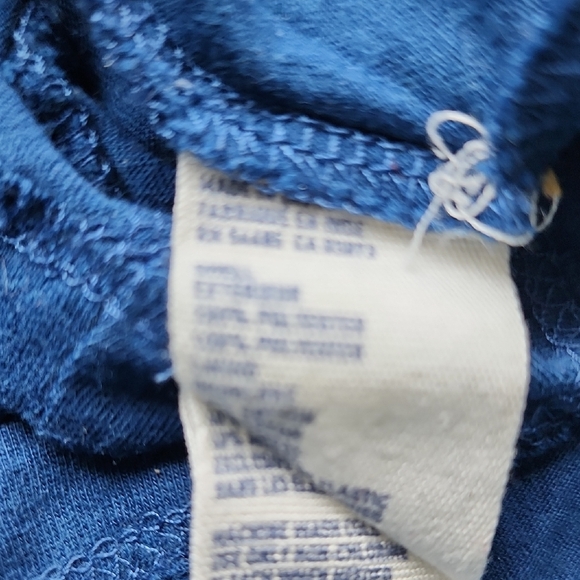 AMERICAN EAGLE OUTFITTERS Floral Blue Tiered Camisole - Picture 5 of 7